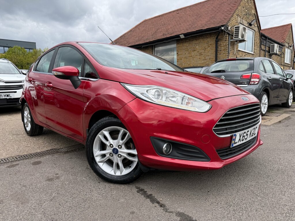 Ford Fiesta 1.0T Ecoboost Zetec Hatchback Eu Red