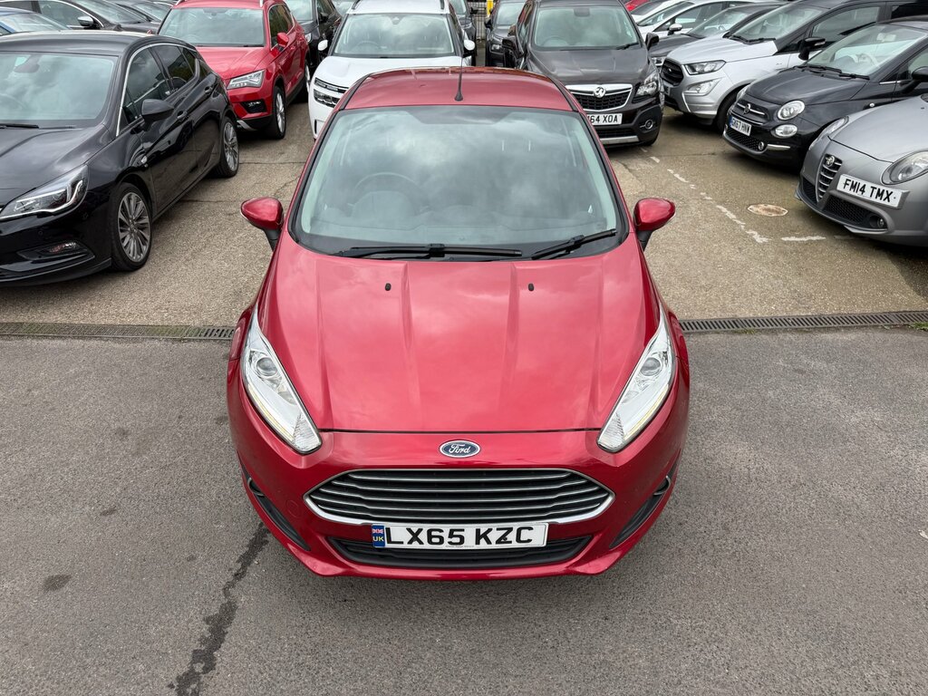 Ford Fiesta 1.0T Ecoboost Zetec Hatchback Eu LX65KZC Red #4