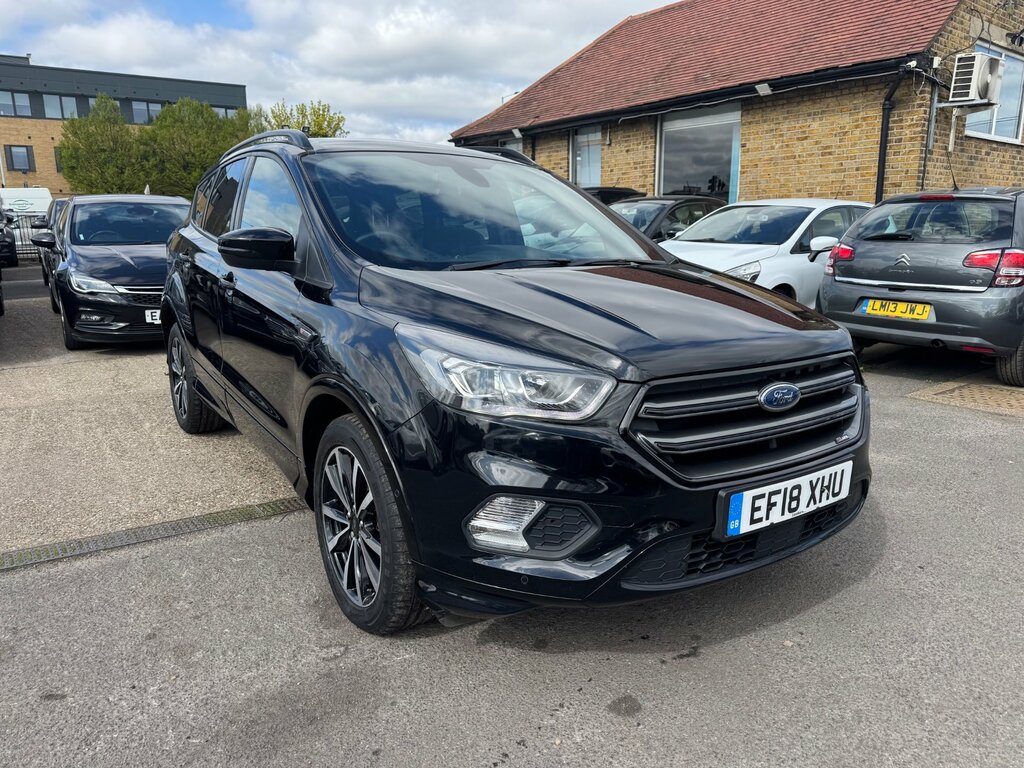 Ford Kuga 1.5 Tdci St-line Suv Powershift Euro 6 EF18XHU Black #6