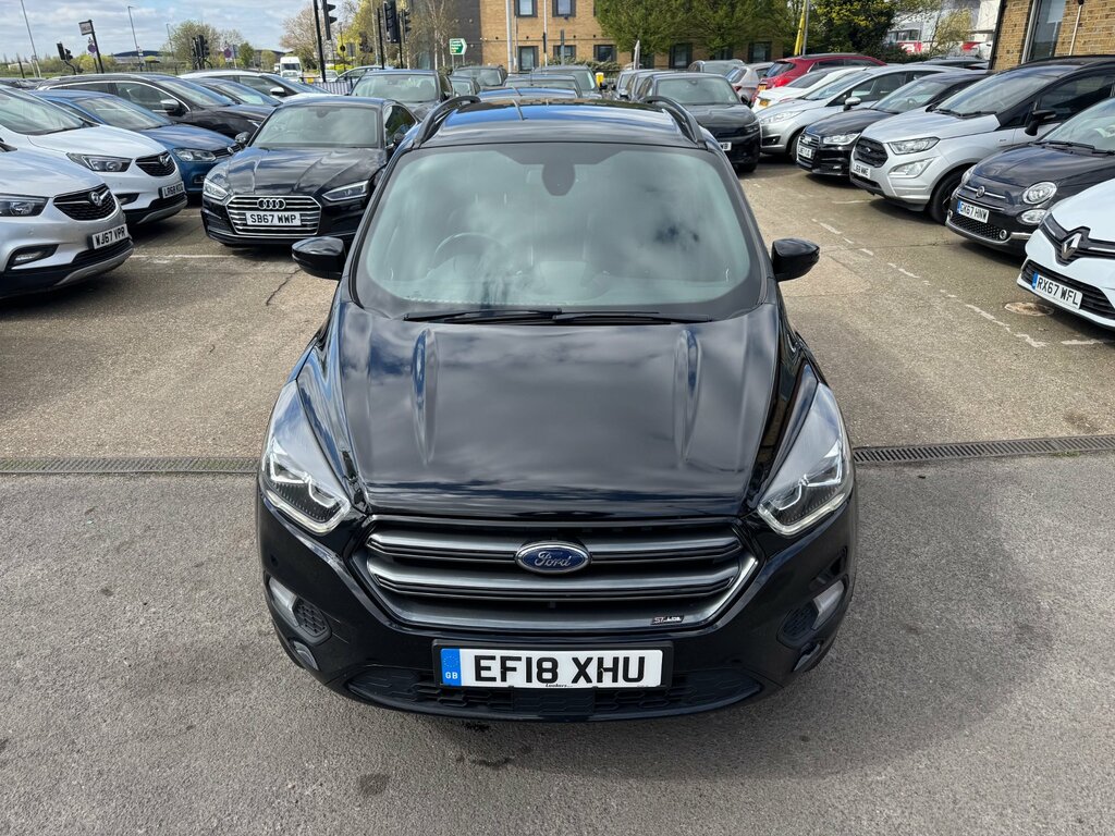 Ford Kuga 1.5 Tdci St-line Suv Powershift Euro 6 EF18XHU Black #4