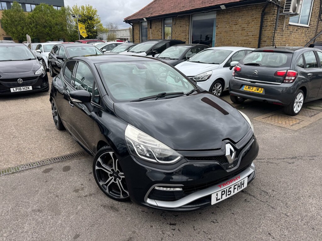 Renault Clio 1.6 Tce Renaultsport Nav Trophy Hatchback Petr Black