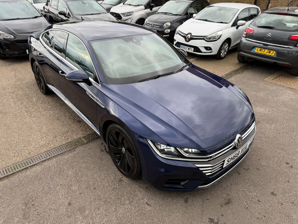 Volkswagen Arteon 2.0 Tsi R-line Fastback Dsg 4Motion Eur Blue #4