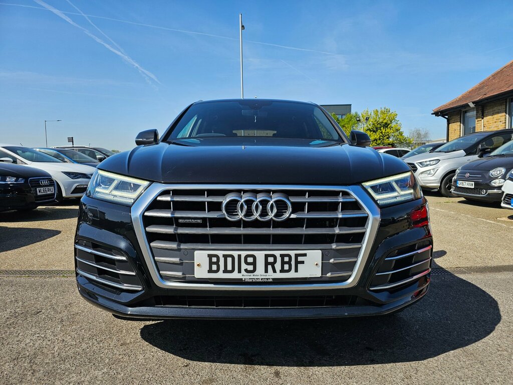 Audi Q5 2.0 Tdi 40 S Line Suv S Tronic Quattro BD19RBF Black #2