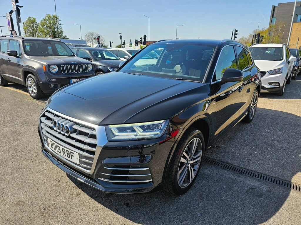 Audi Q5 2.0 Tdi 40 S Line Suv S Tronic Quattro BD19RBF Black #5