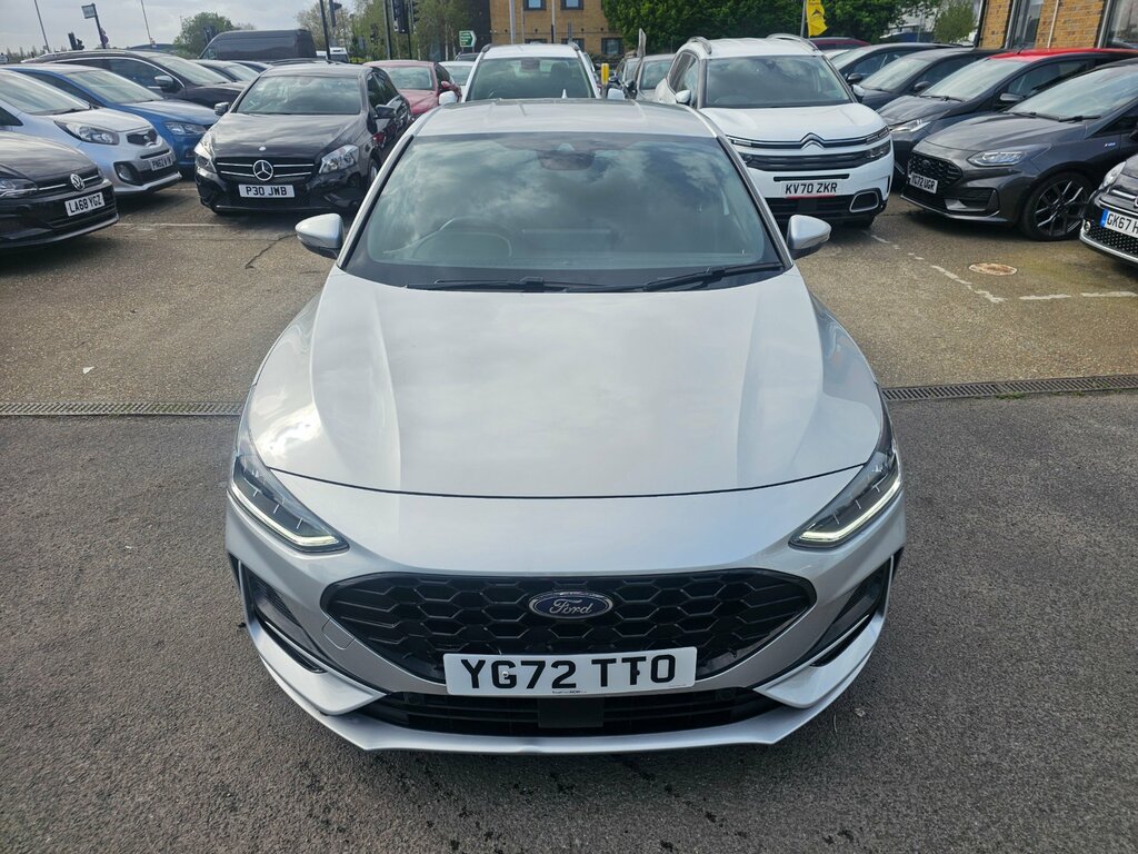 Ford Focus 1.0T Ecoboost Mhev St-line Hatchback Hy YG72TTO Silver #4