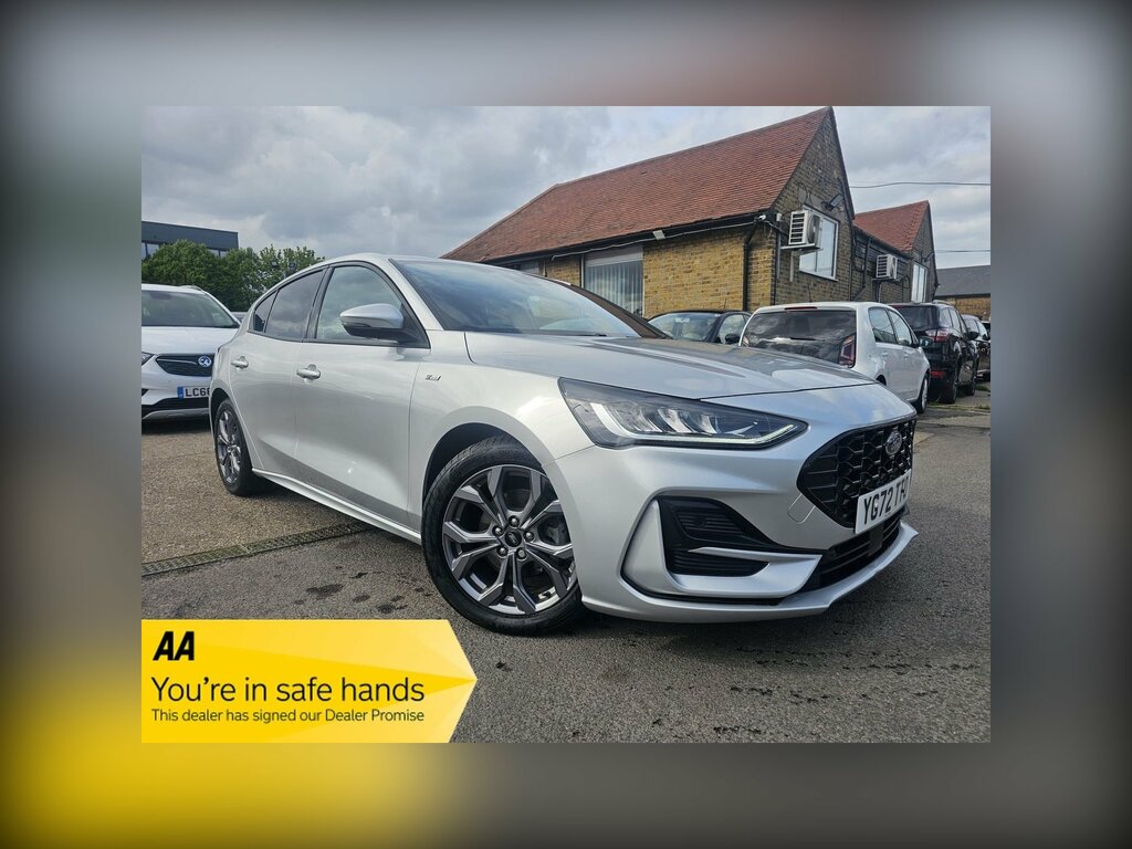 Ford Focus 1.0T Ecoboost Mhev St-line Hatchback Hy Silver