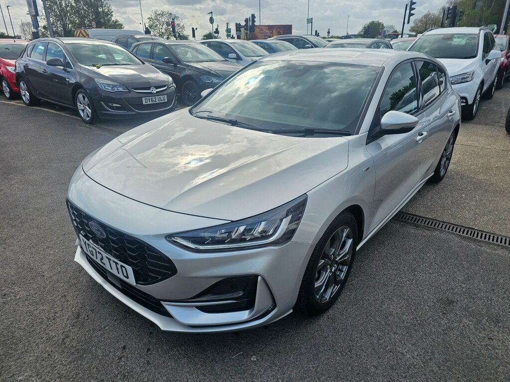 Ford Focus 1.0T Ecoboost Mhev St-line Hatchback Hy YG72TTO Silver #6