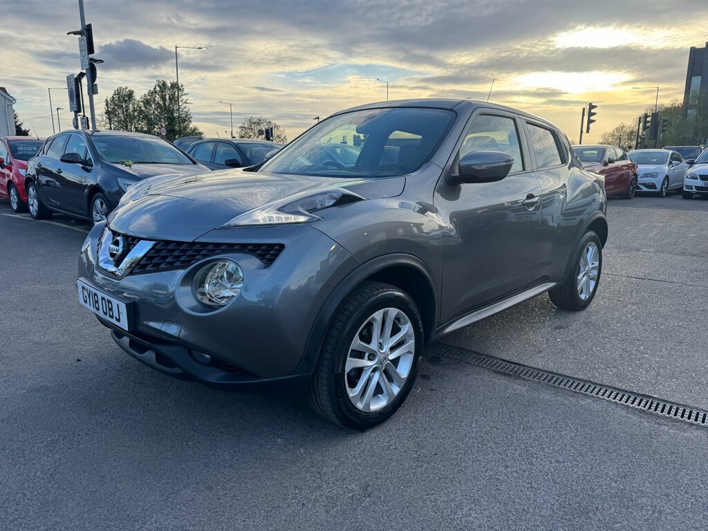 Nissan Juke 1.6 N-connecta Suv Xtron Euro 6 117 Ps GY18OBJ Grey #2
