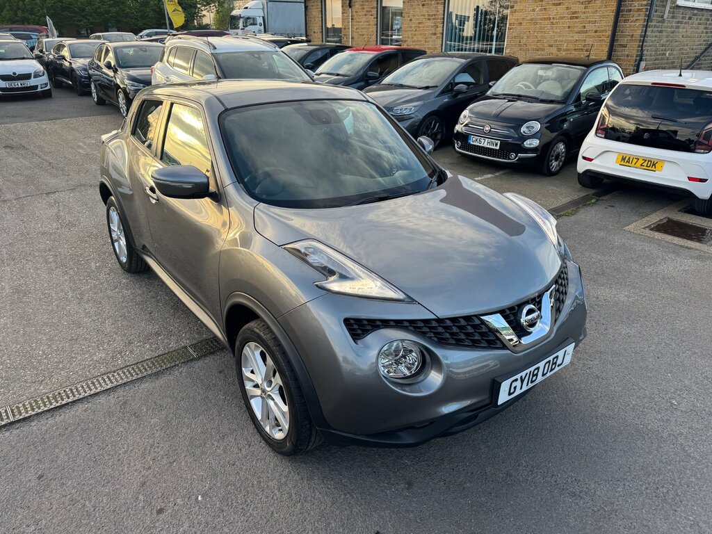 Nissan Juke 1.6 N-connecta Suv Xtron Euro 6 117 Ps GY18OBJ Grey #5