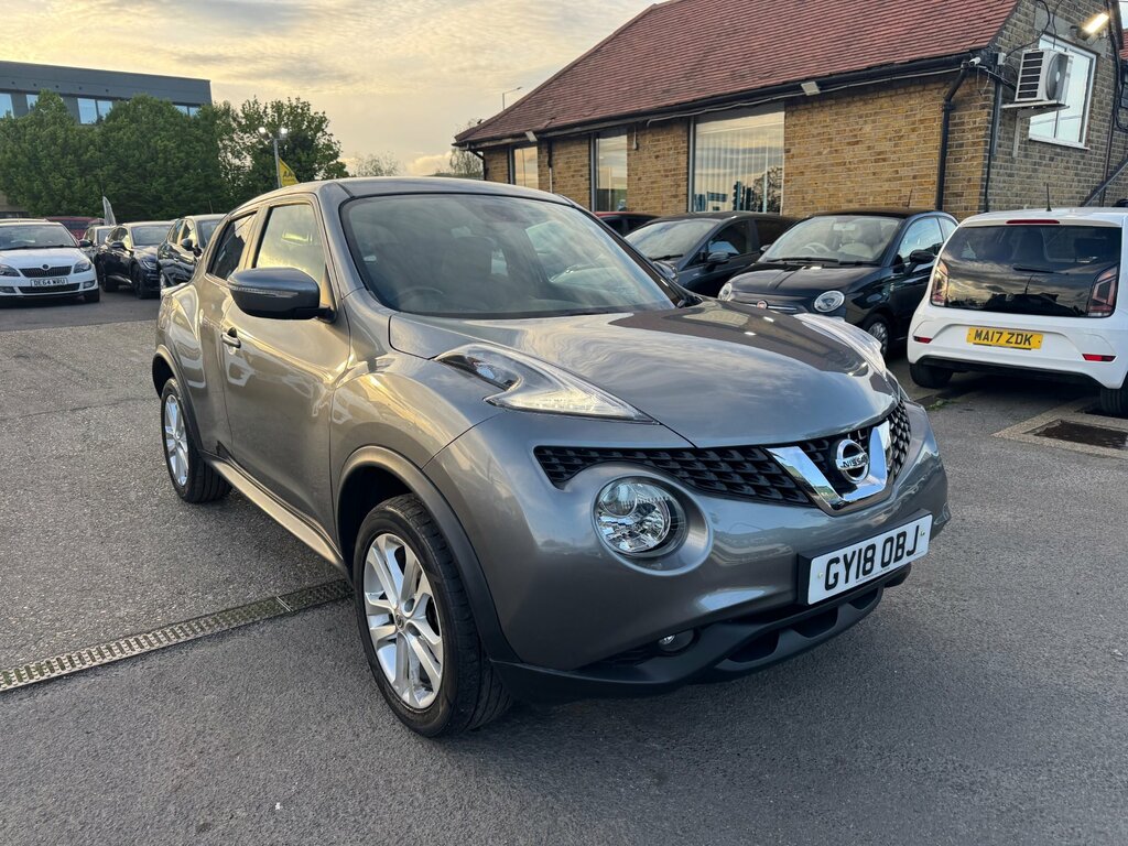 Nissan Juke 1.6 N-connecta Suv Xtron Euro 6 117 Ps GY18OBJ Grey #4