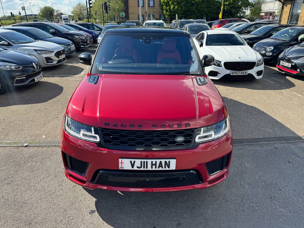 Land Rover Range Rover Sport 3.0 Sd V6 Dynamic Suv Aut VJ11HAN Red #6