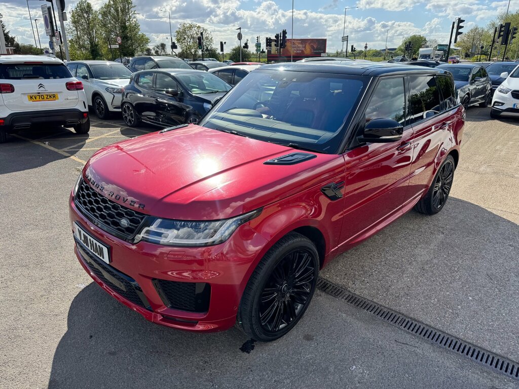 Land Rover Range Rover Sport 3.0 Sd V6 Dynamic Suv Aut VJ11HAN Red #4