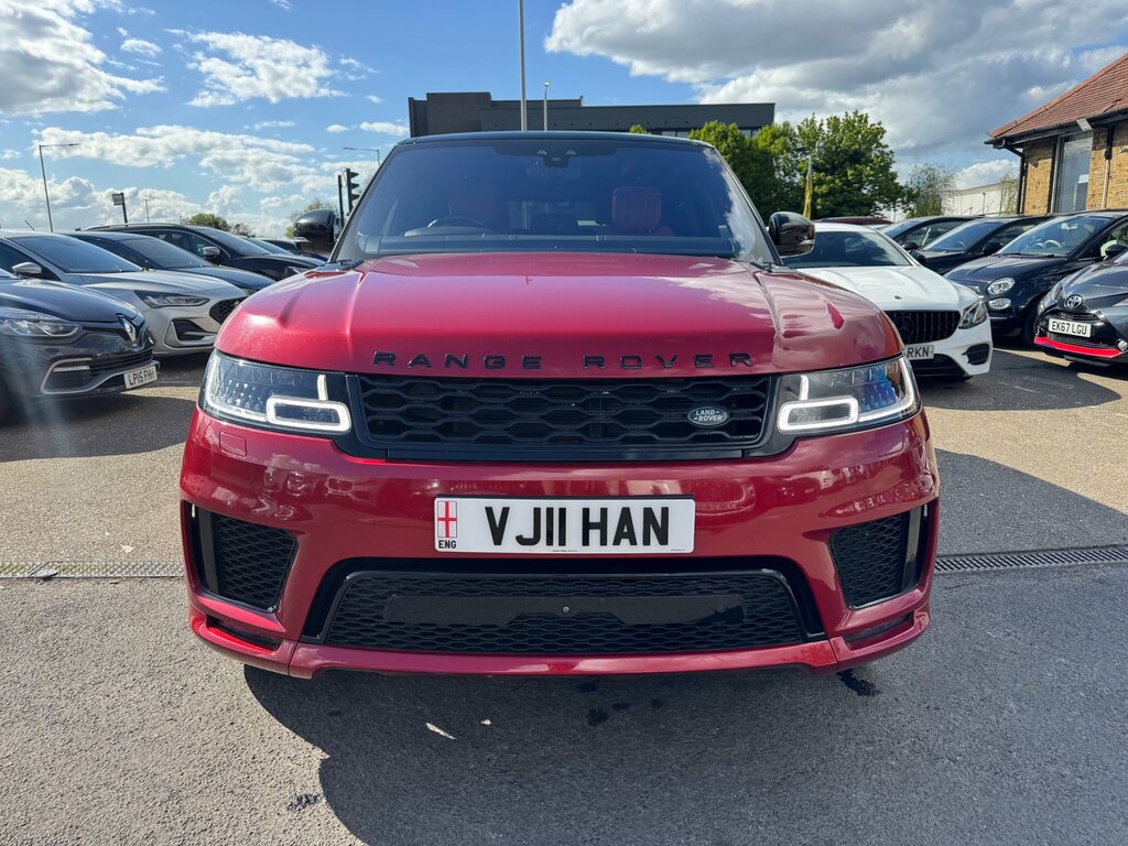 Land Rover Range Rover Sport 3.0 Sd V6 Dynamic Suv Aut VJ11HAN Red #5