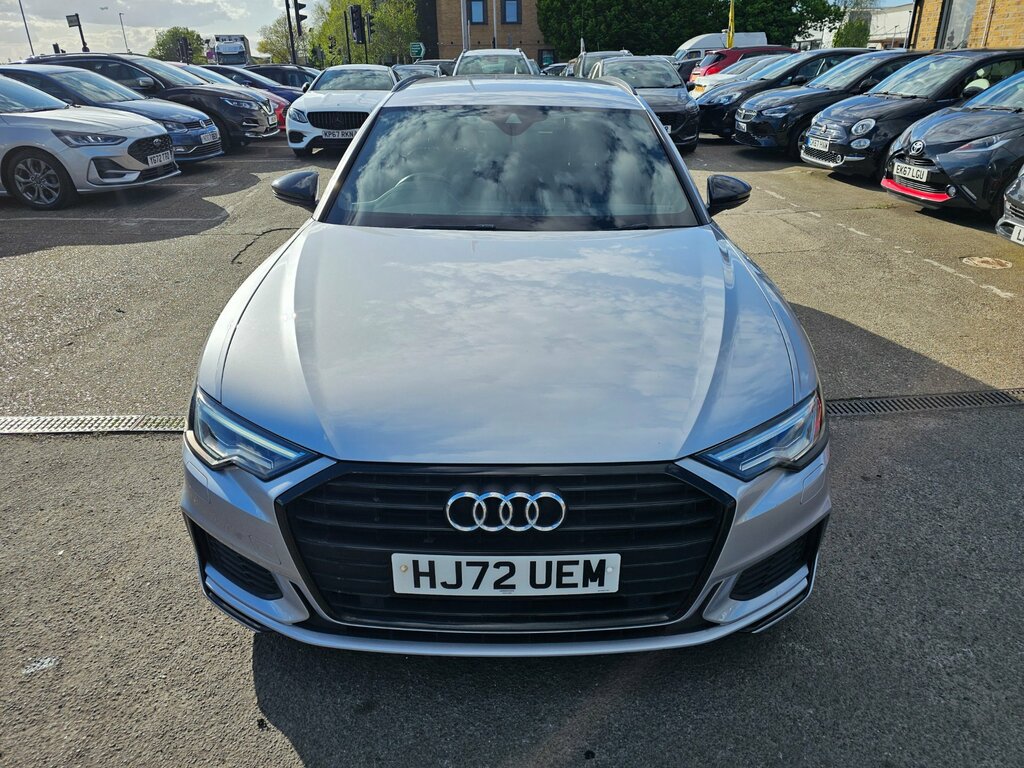Audi A6 Avant 2.0 Tfsi 40 Black Edition Estate S Tron HJ72UEM Silver #3