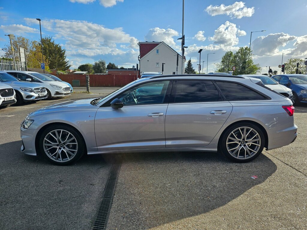 Audi A6 Avant 2.0 Tfsi 40 Black Edition Estate S Tron HJ72UEM Silver #6