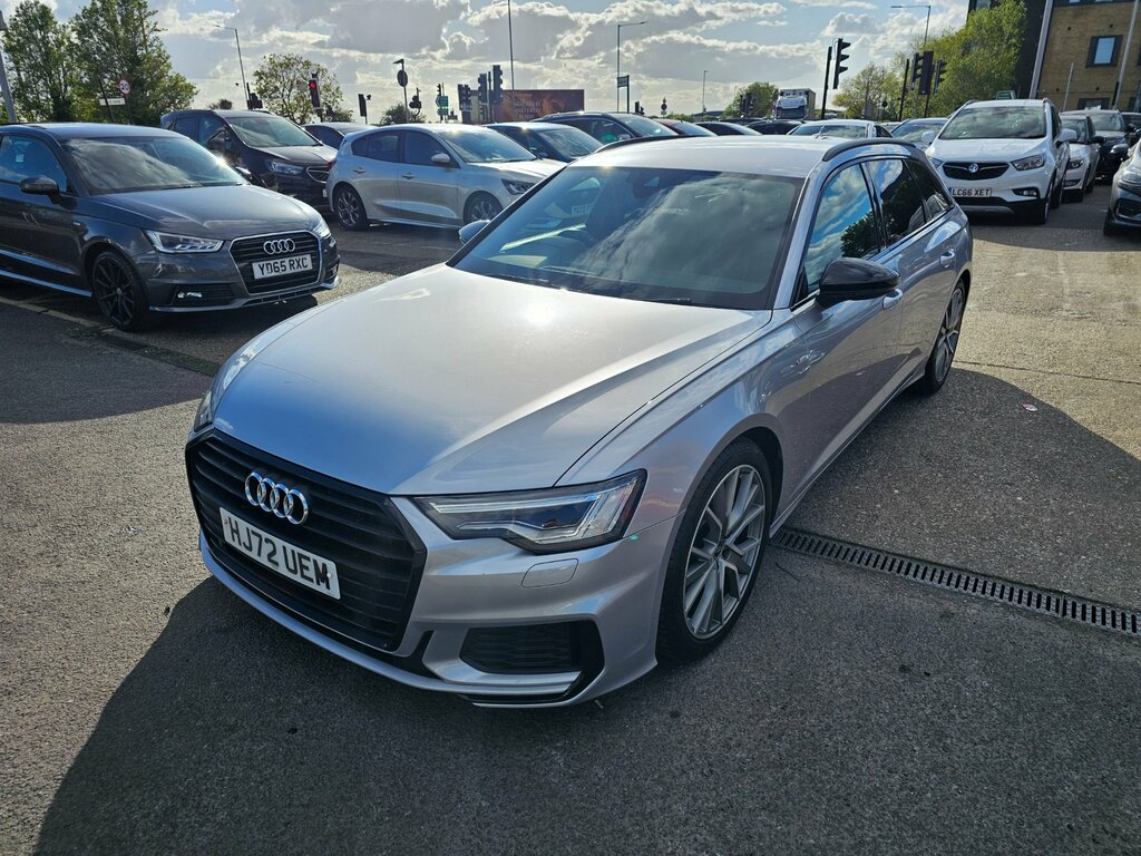 Audi A6 Avant 2.0 Tfsi 40 Black Edition Estate S Tron HJ72UEM Silver #5