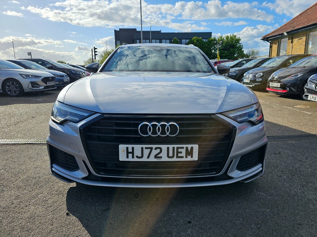 Audi A6 Avant 2.0 Tfsi 40 Black Edition Estate S Tron HJ72UEM Silver #2