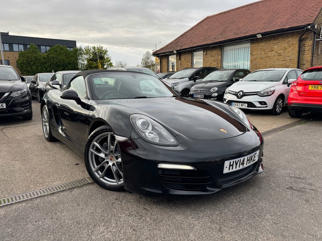 Porsche Boxster 2.7 981 Convertible Euro 5 Ss Black