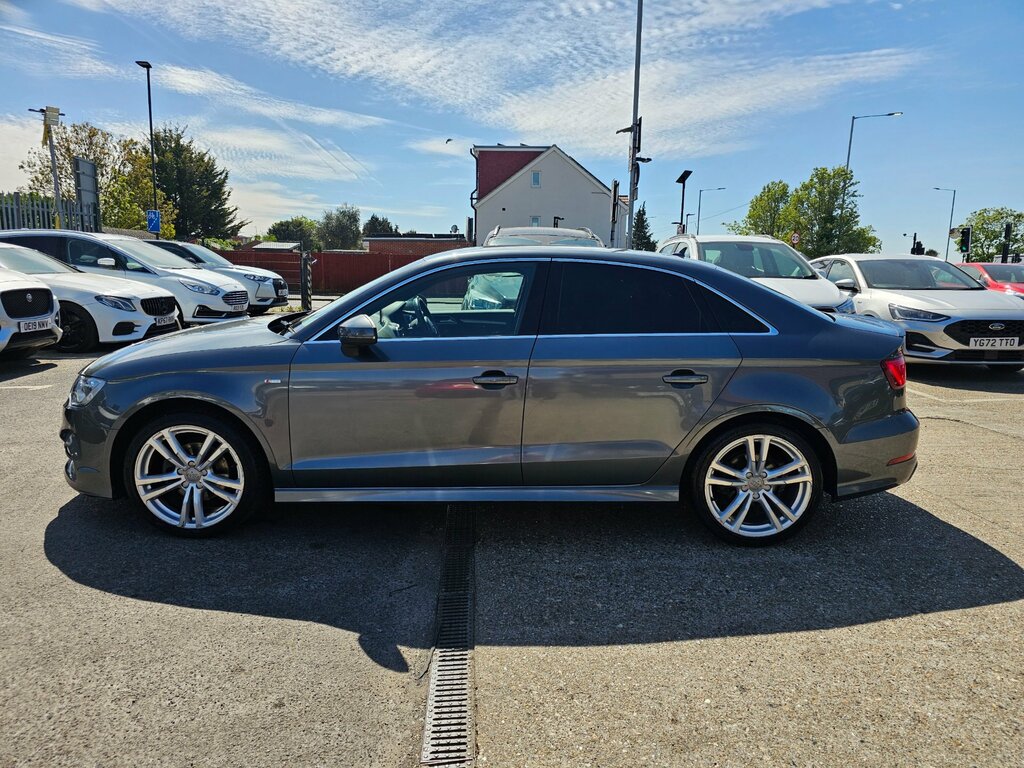 Audi A3 1.4 Tfsi Cod S Line Saloon S Tronic Eur LX64JVL Grey #6