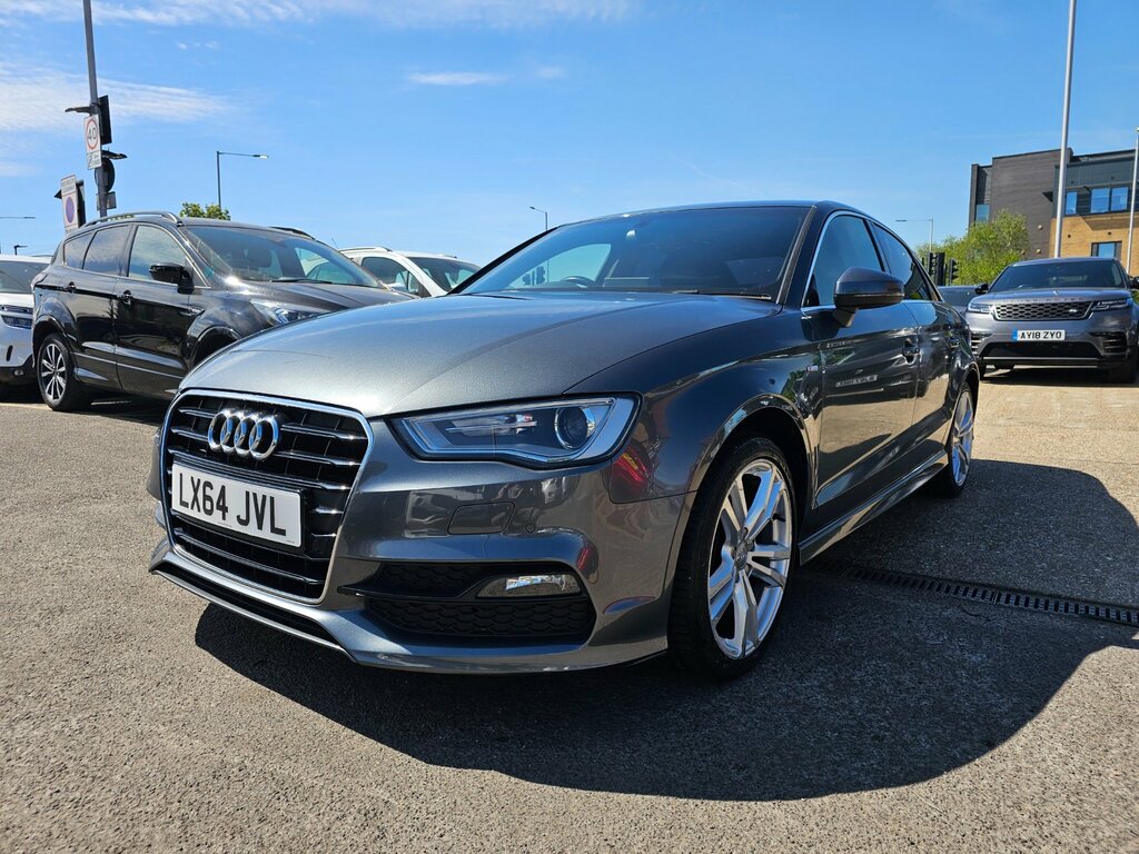 Audi A3 1.4 Tfsi Cod S Line Saloon S Tronic Eur LX64JVL Grey #4