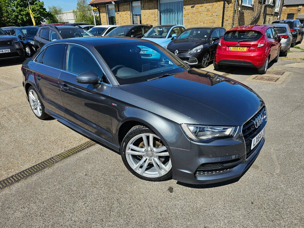 Audi A3 1.4 Tfsi Cod S Line Saloon S Tronic Eur Grey