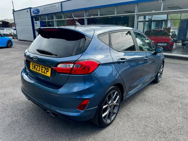 Ford Fiesta Ecoboost St-line Euro 6 SW23EZP Blue #6