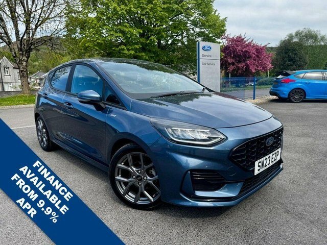Ford Fiesta Ecoboost St-line Euro 6 Blue