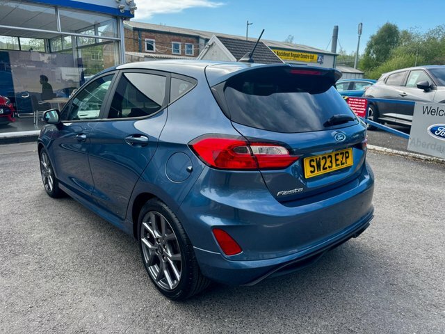 Ford Fiesta Ecoboost St-line Euro 6 SW23EZP Blue #5