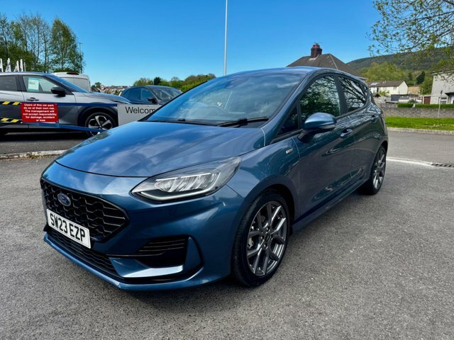 Ford Fiesta Ecoboost St-line Euro 6 SW23EZP Blue #3