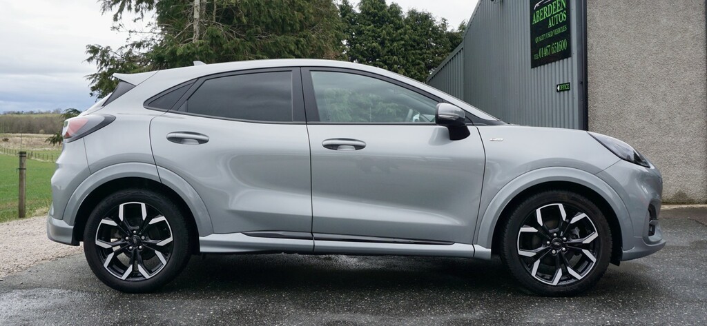 Ford Puma Suv 1.0 Puma St-line X 1.0L Ecoboost 155Ps NX23LXY Silver #4
