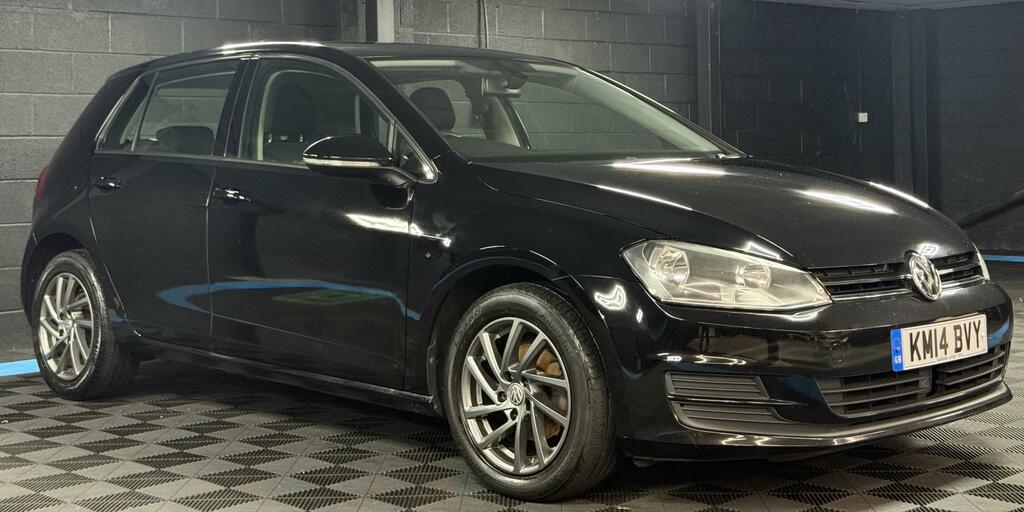 Volkswagen Golf 1.6 Tdi Bluemotion Tech Se Hatchback Ds KM14BVY Black #3