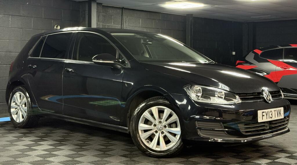 Volkswagen Golf 1.6 Tdi Bluemotion Tech Se Hatchback Ds FY13TVK Black #2