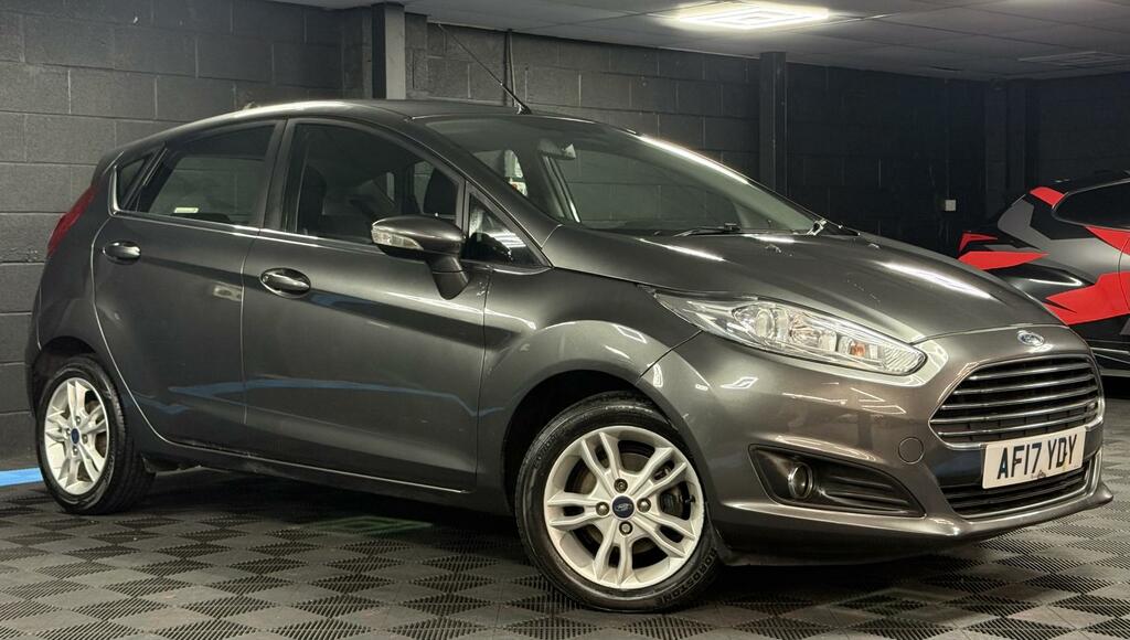 Ford Fiesta 1.0T Ecoboost Zetec Hatchback Powershif AF17YDY Grey #3