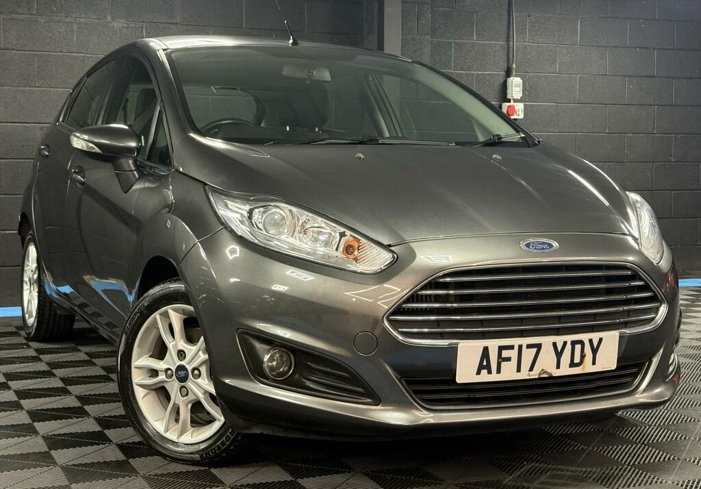 Ford Fiesta 1.0T Ecoboost Zetec Hatchback Powershif AF17YDY Grey