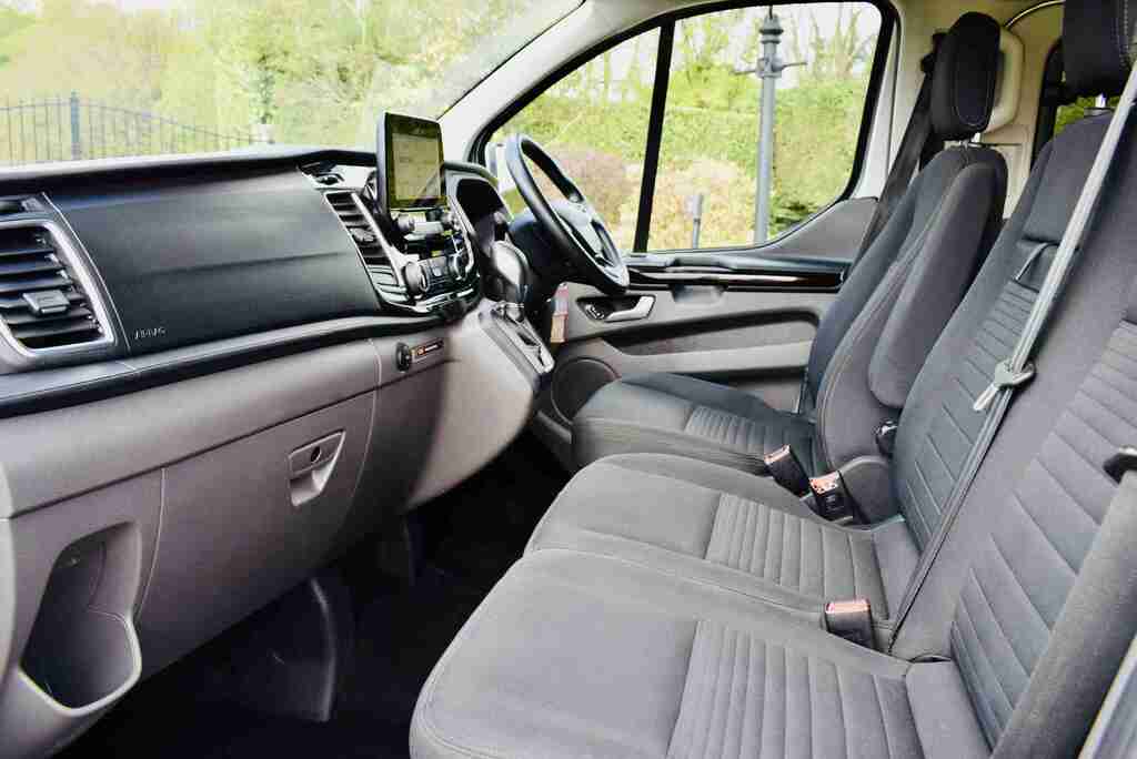 Ford Transit Custom Combi Van 2.0 320 Ecoblue Limited Crew Van L1 WP72KKN Silver #4