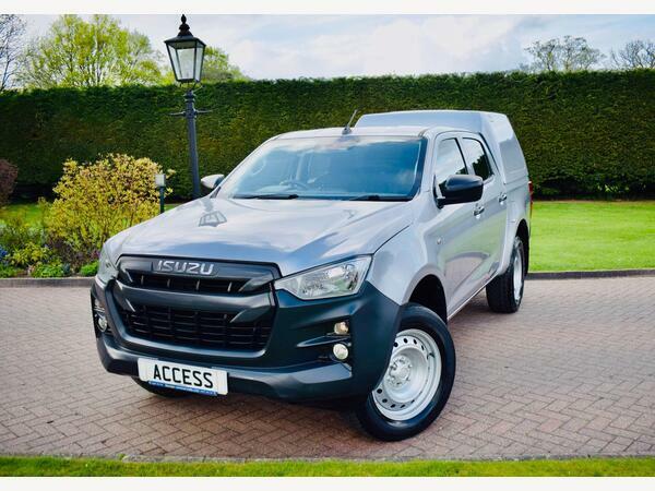 Isuzu D-Max Pickup 1.9 Td Utility Diff Lock 4Wd Euro 6 S S 4 Silver