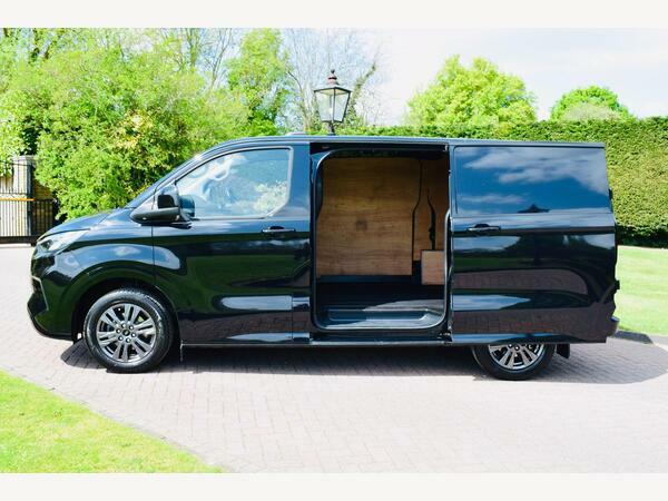 Ford Transit Custom Panel Van 2.0 320 Ecoblue Limited L1 H1 Euro CE25XZC Black #3