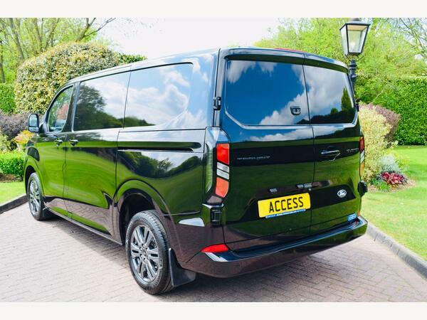 Ford Transit Custom Panel Van 2.0 320 Ecoblue Limited L1 H1 Euro CE25XZC Black #6