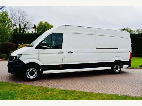 Volkswagen Crafter Panel Van 2.0 Tdi Cr35 Trendline Fwd Lwb High Roof HG22NTO White #2
