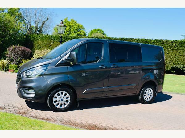 Ford Transit Custom Combi Van 2.0 320 Ecoblue Limited Crew Van L1 FG23OZB Grey #2