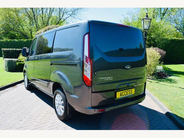 Ford Transit Custom Combi Van 2.0 320 Ecoblue Limited Crew Van L1 FG23OZB Grey #6