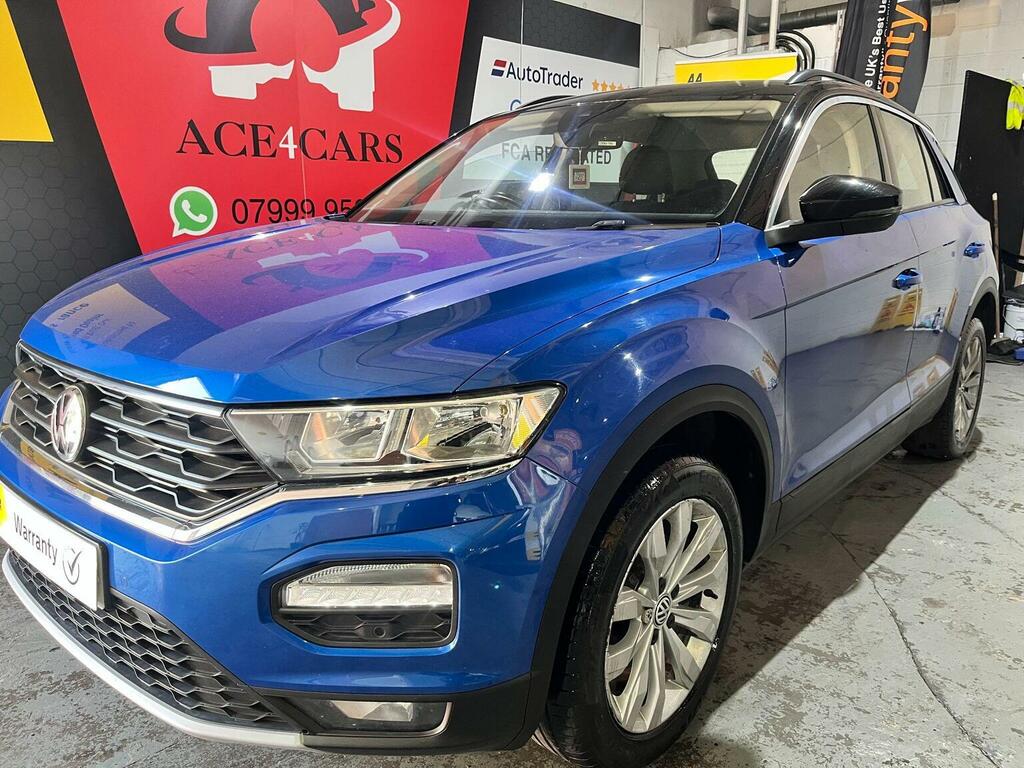 Volkswagen T-Roc Suv 1.5 Tsi Evo Se Dsg Euro 6 Ss 201968 Blue