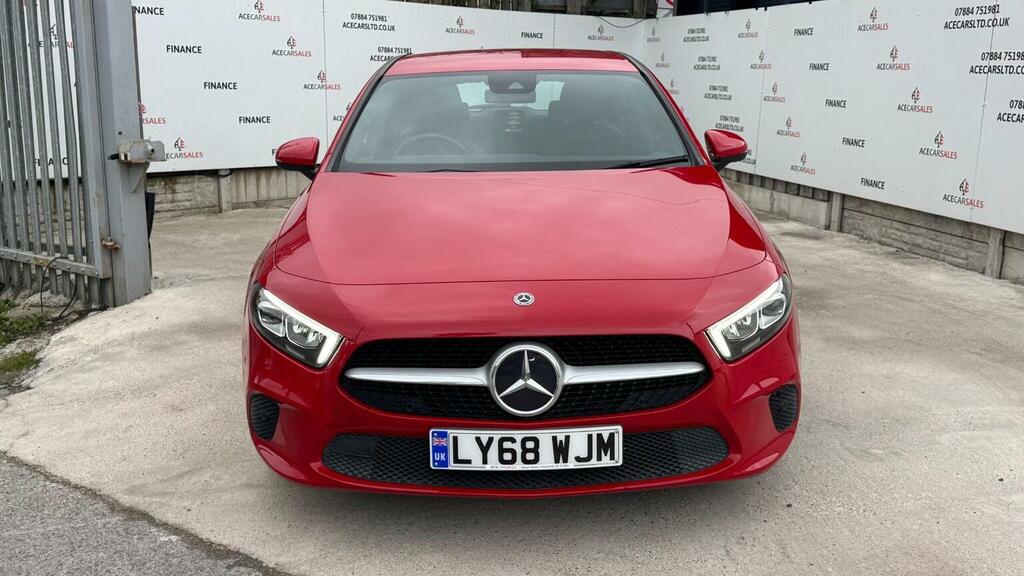 Mercedes-Benz A Class Hatchback 1.5 A180d Sport Executive 7G-dct Euro LY68WJM Red #3