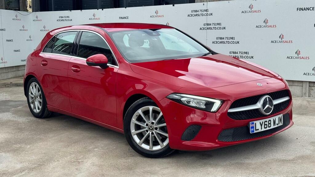 Mercedes-Benz A Class Hatchback 1.5 A180d Sport Executive 7G-dct Euro Red