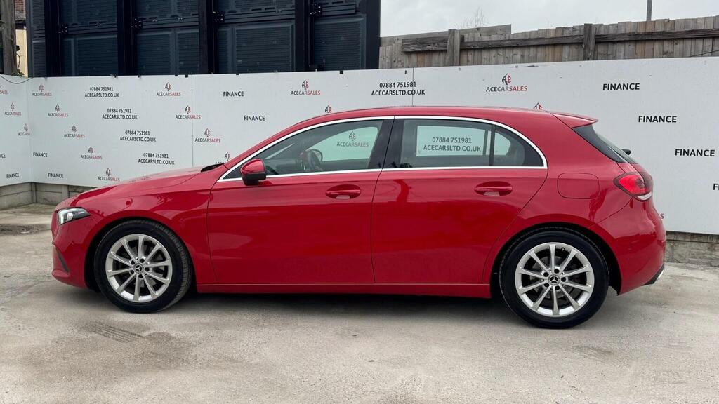 Mercedes-Benz A Class Hatchback 1.5 A180d Sport Executive 7G-dct Euro LY68WJM Red #5