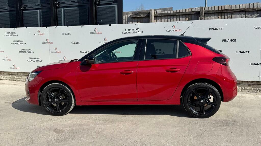 Vauxhall Corsa Hatchback 1.2 Turbo Gs Euro 6 Ss 2023 DT23KXP Red #5