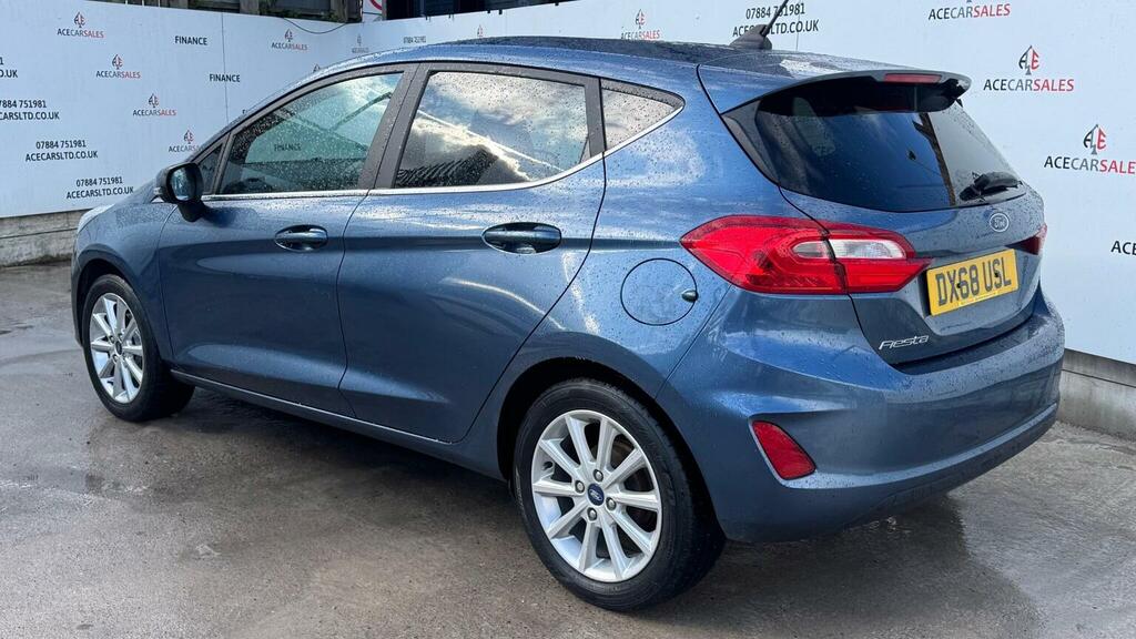 Ford Fiesta Hatchback 1.0T Ecoboost Titanium Euro 6 Ss DX68USL Blue #6