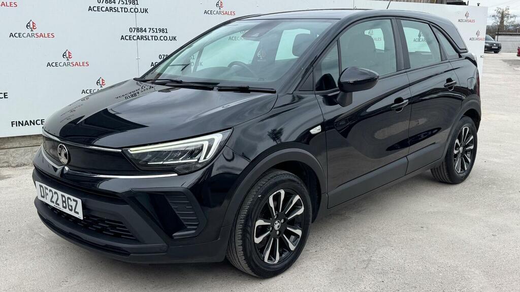 Vauxhall Crossland Suv 1.2 Design Euro 6 Ss 202222 DF22BGZ Black #4
