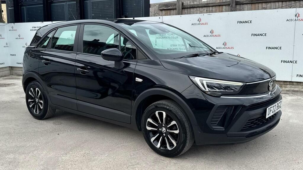 Vauxhall Crossland Suv 1.2 Design Euro 6 Ss 202222 DF22BGZ Black #2