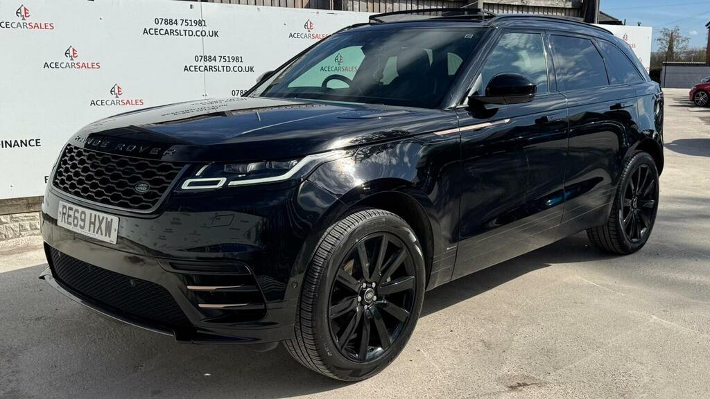 Land Rover Range Rover Velar Suv 2.0 D180 R-dynamic Se 4Wd Euro 6 Ss RE69HXW Black #4